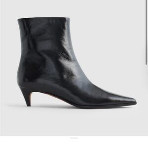 NWT Madewell Emilie Ankle Boots – True Black (Size 8.5/9)